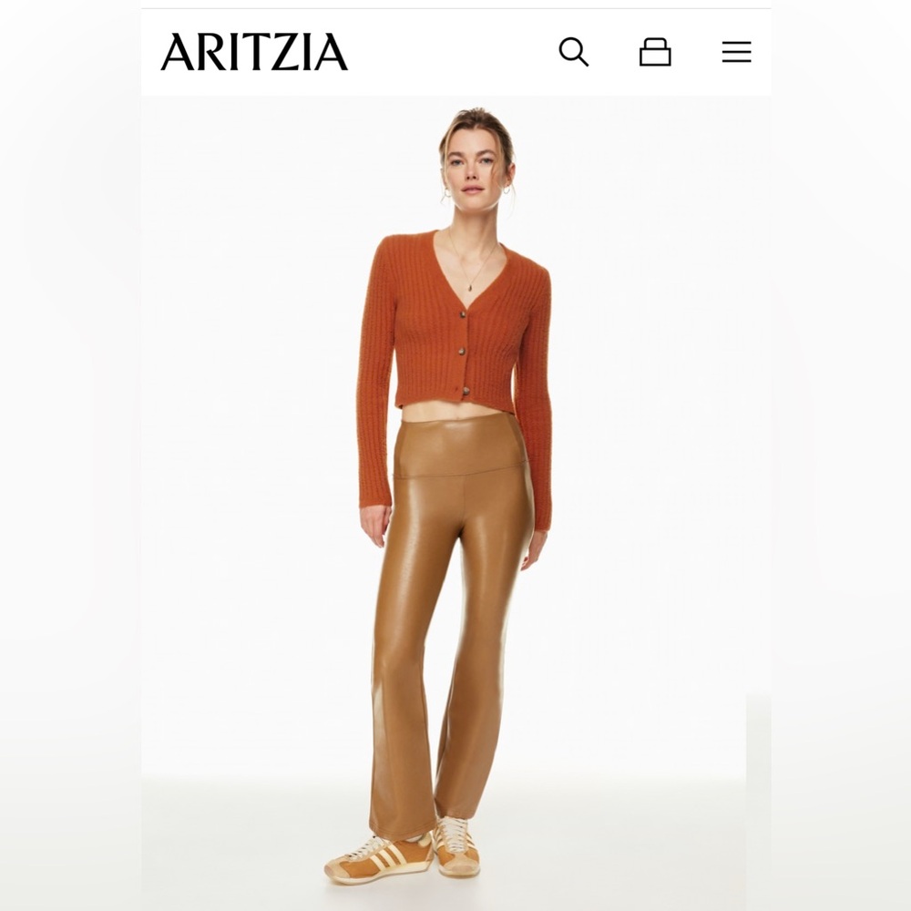 Wilfred vegan leather daria flare plans